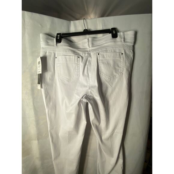 Women's 89th + Madison White Stretch Jeans Size 16 Inseam 29 in NWT - Picture 12 of 15